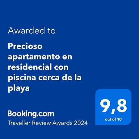 Precioso Apartamento En Residencial Con Piscina Cerca De La Playa *
